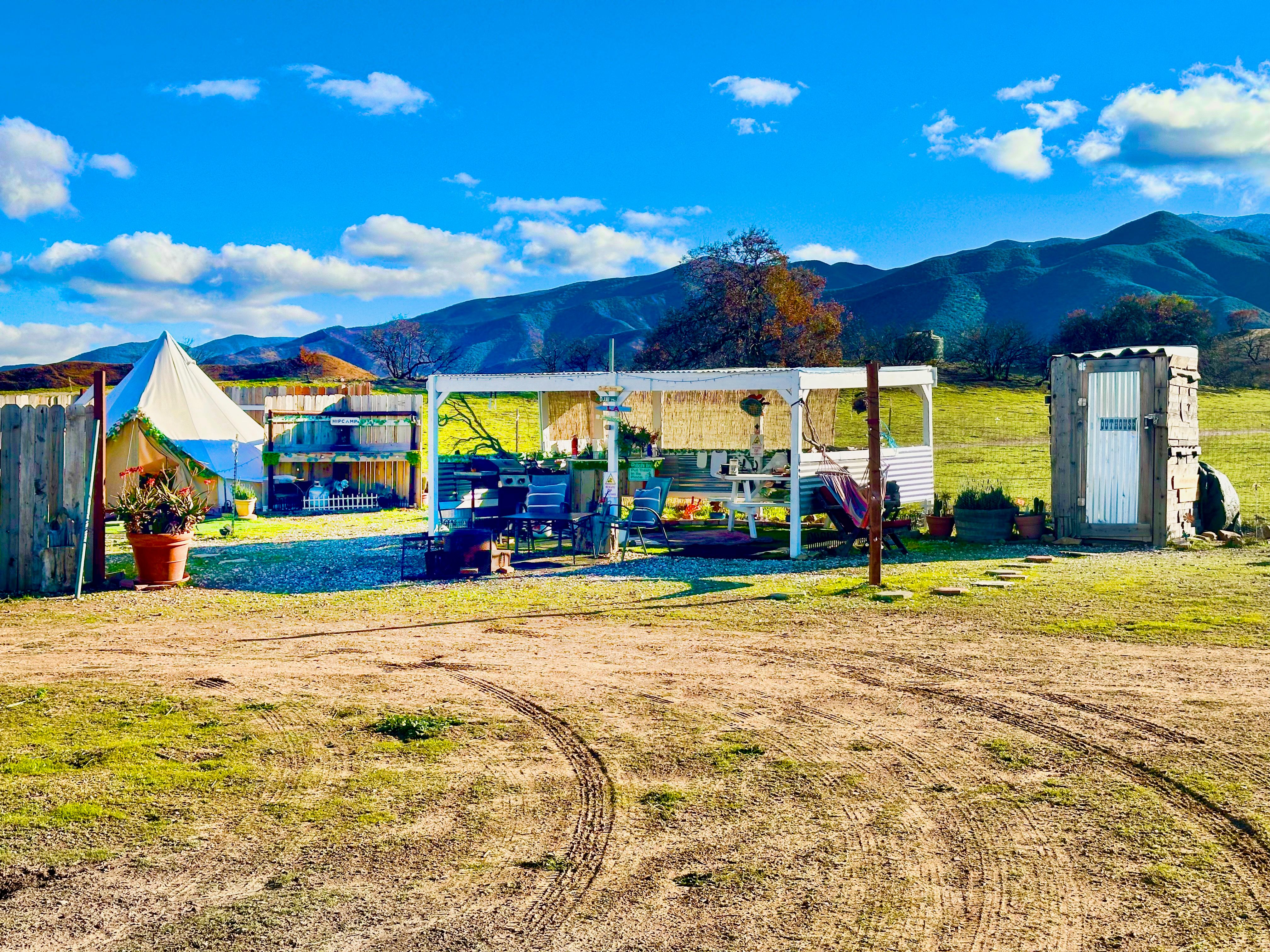 Glamping view 1